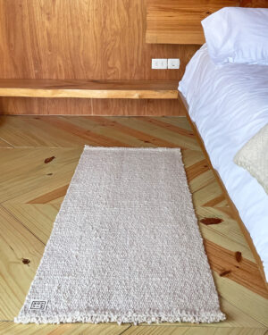 Solid Runner Rug - Natural