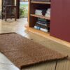 Solid Runner Rug - Wood