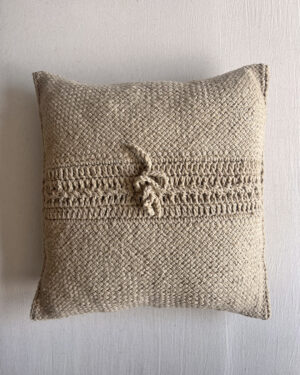 Square Cushion – Beige (L)