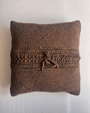 Square Cushion – Chocolate (L)