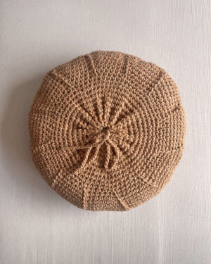 Round Cushion - Camel (L)