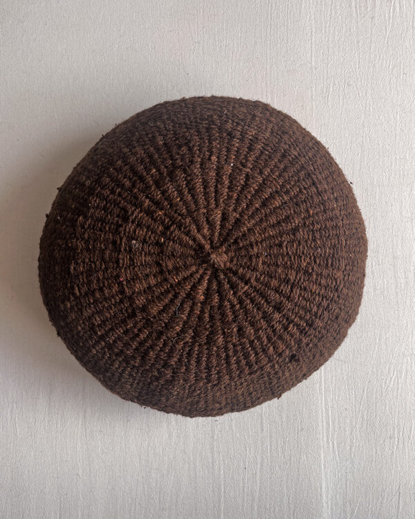 Round Cushion - Chocolate (L)