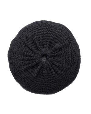 Round Cushion - Black (L)