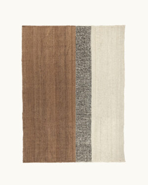 Chaco Rug - Wood, Natural & Black