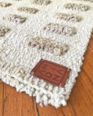 Pom Pom Rug - Natural & Sand