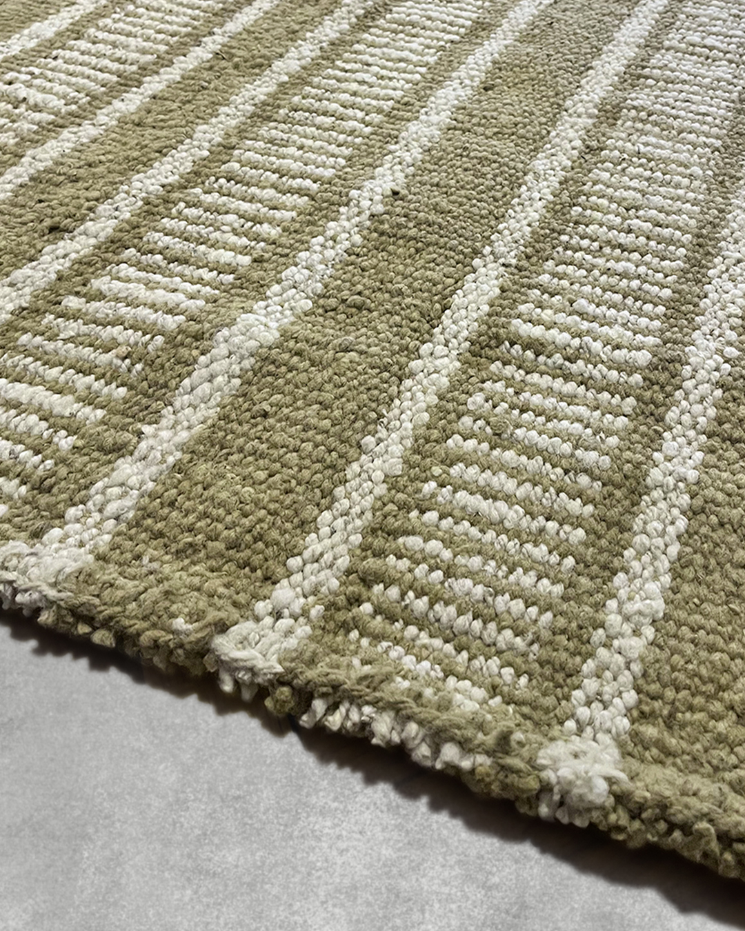 a close up of a rug