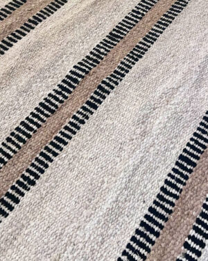 Yunga Rug - Natural, Sand & Black