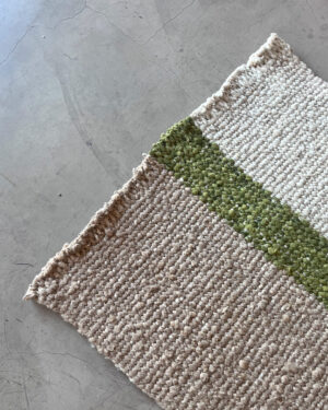 Runner Rug - Sand, Moss & Natural