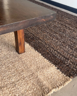 Area Rug - Coffee & Sand