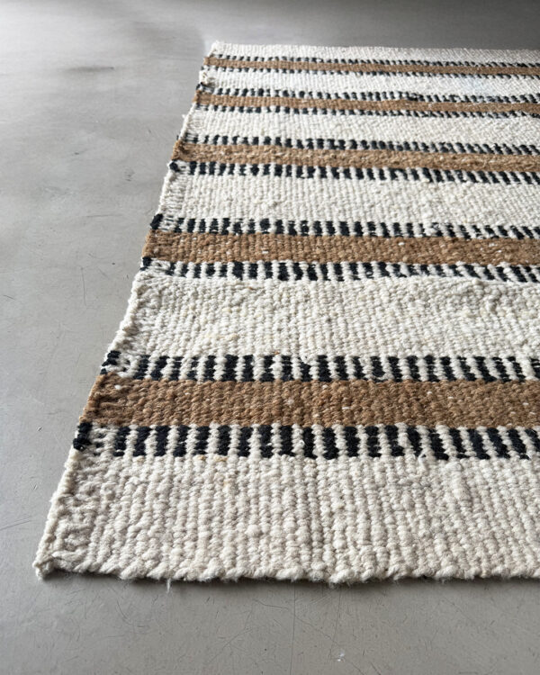 Yunga Rug - Natural, Wood & Black - Image 4