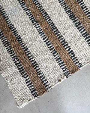 Yunga Rug - Natural, Wood & Black