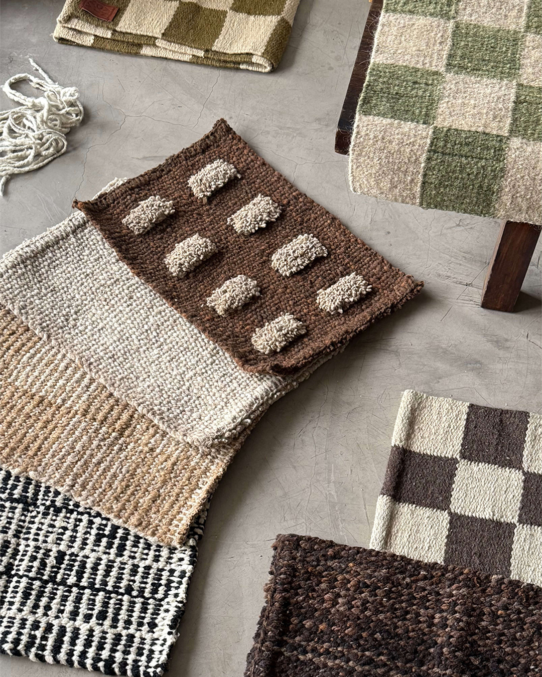 Full Sample Kit — Rugs & Llama Fibers