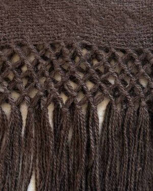 Manta de Llama – Chocolate