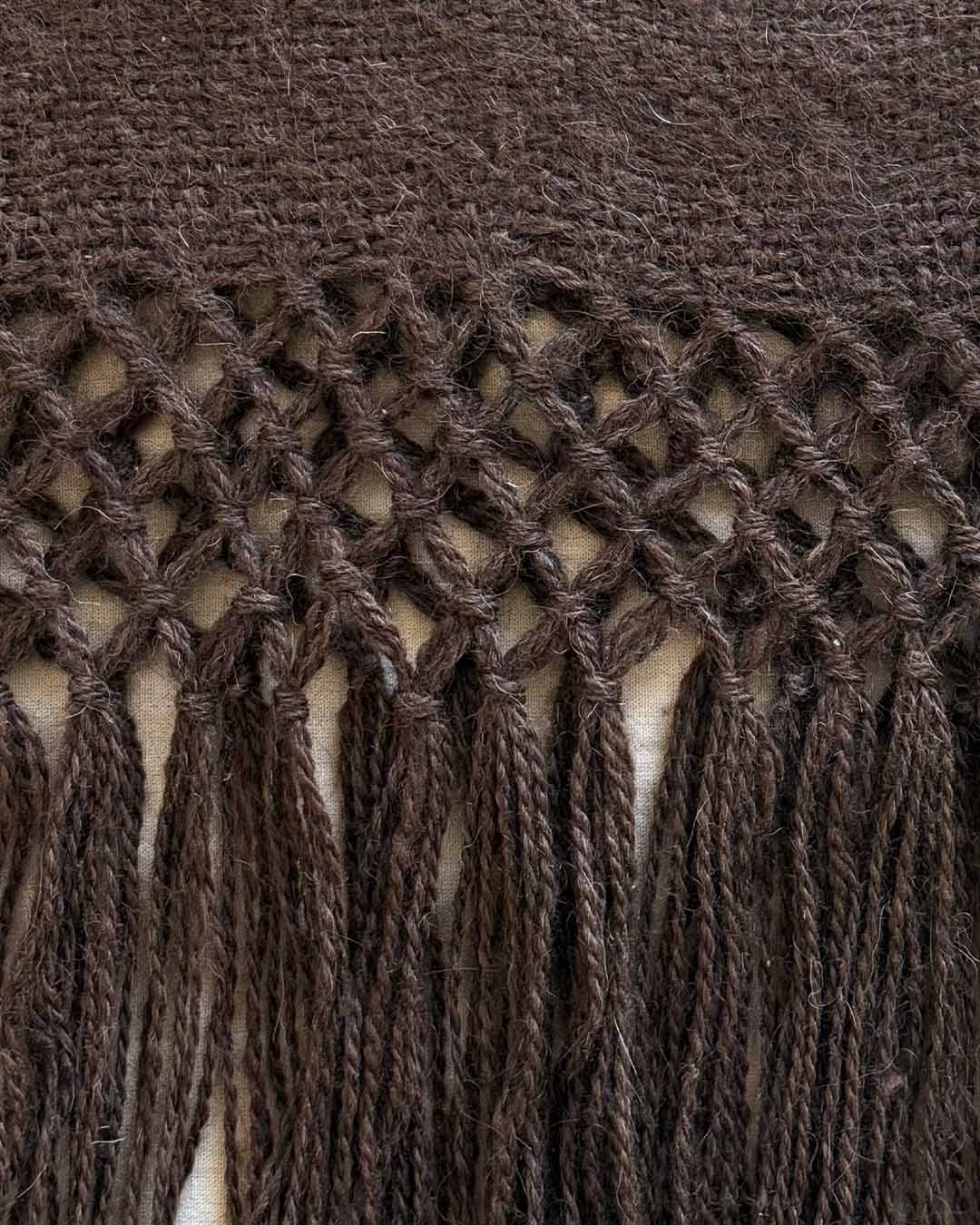 Manta de Llama – Chocolate - Image 2