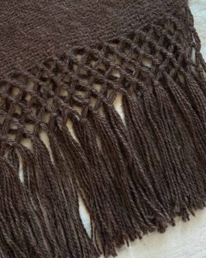 Manta de Llama – Chocolate