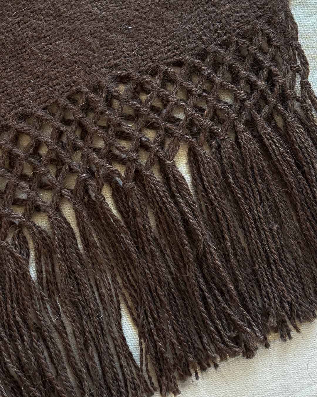 Manta de Llama – Chocolate