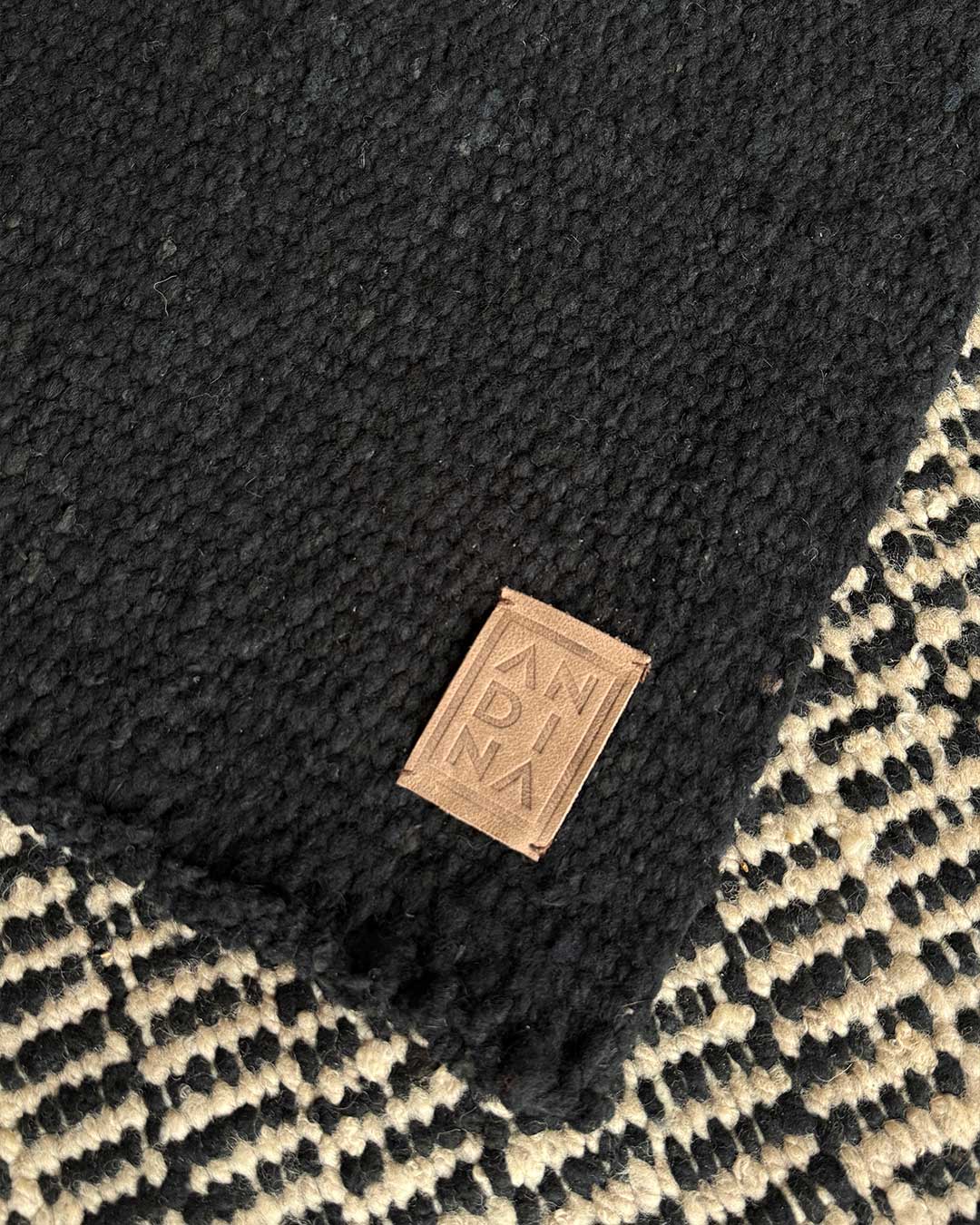 Solid Runner Rug – Black - Image 3